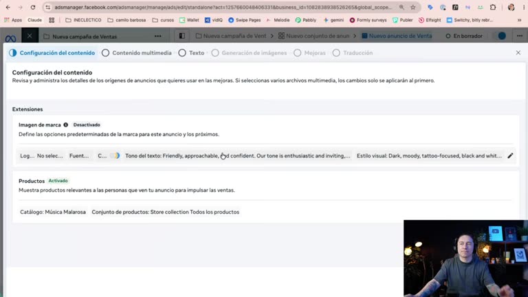 config anuncio