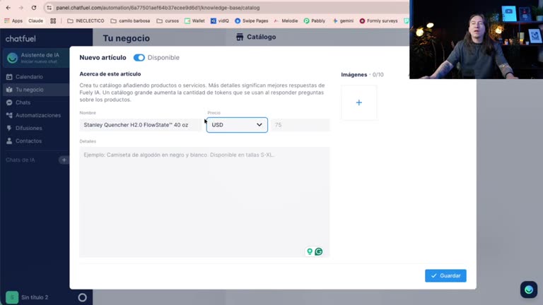 nuevo articulo